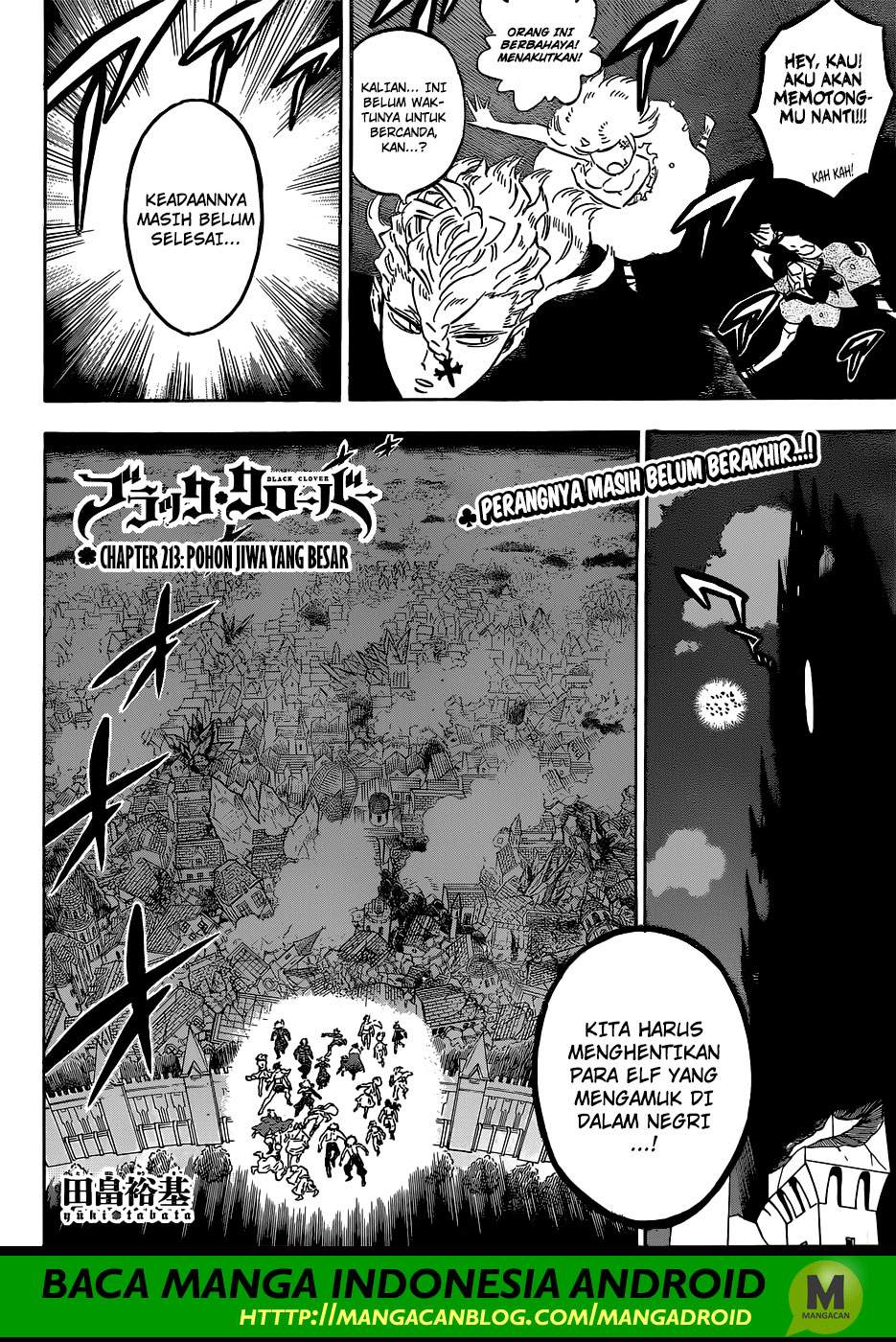 Black Clover Chapter 213 Bahasa Indonesia