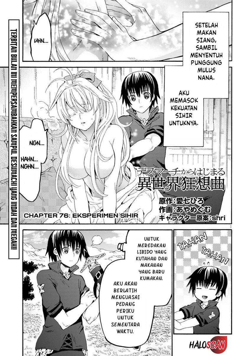 Death March kara Hajimaru Isekai Kyousoukyoku Chapter 76 Bahasa Indonesia