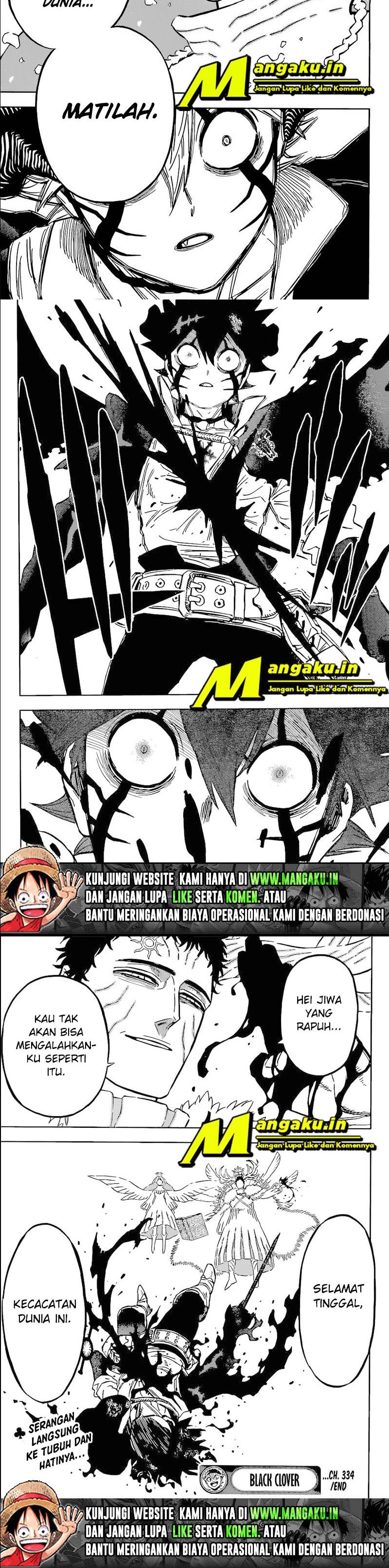 Black Clover Chapter 334 Bahasa Indonesia