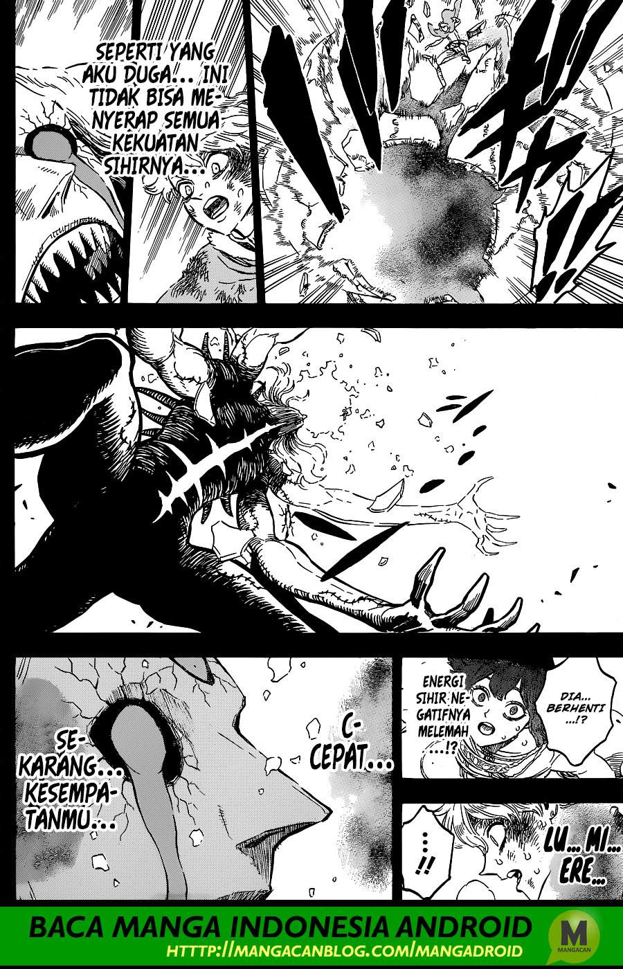 Black Clover Chapter 205 Bahasa Indonesia