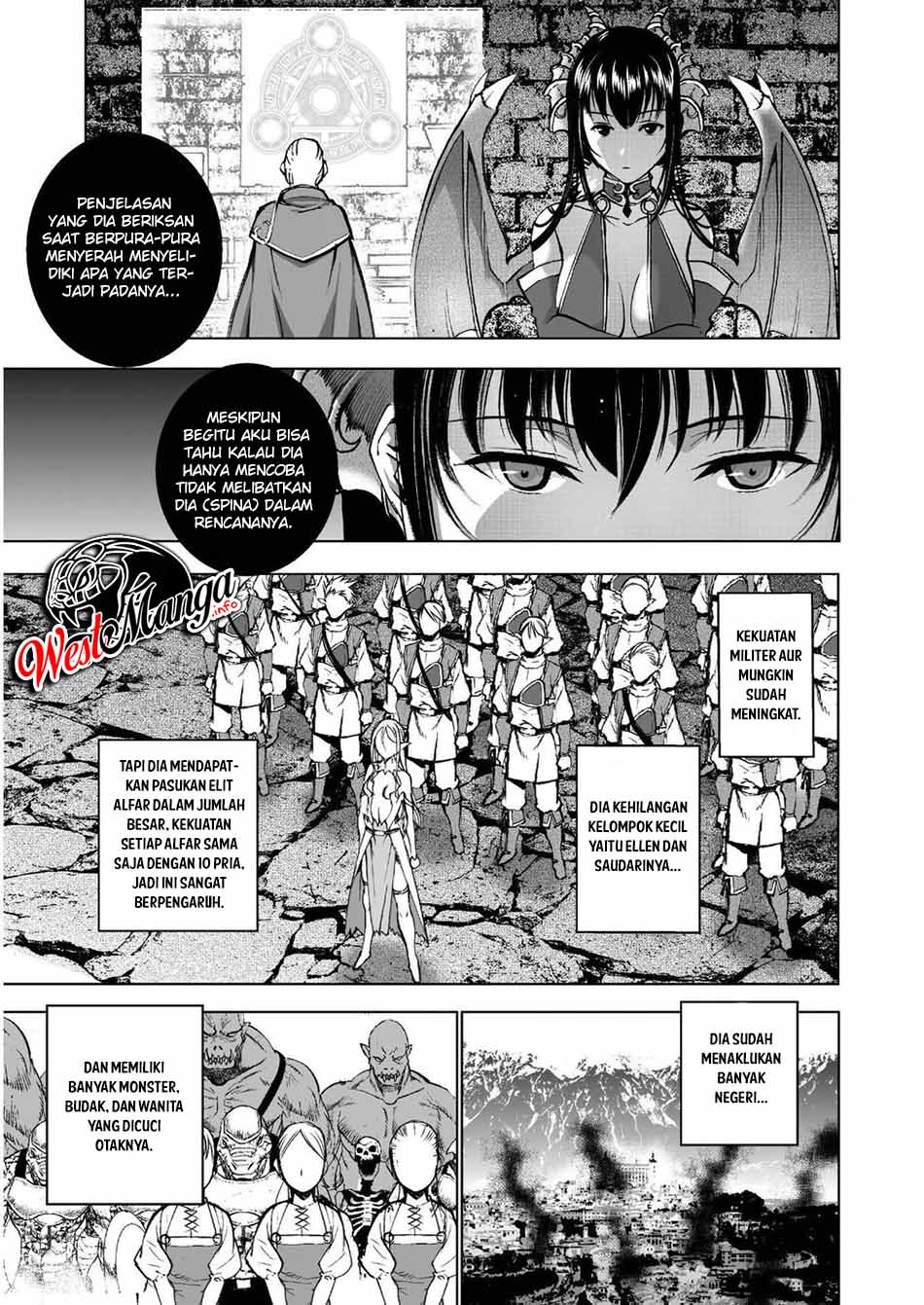 Maou no Hajimekata Chapter 37 Bahasa Indonesia