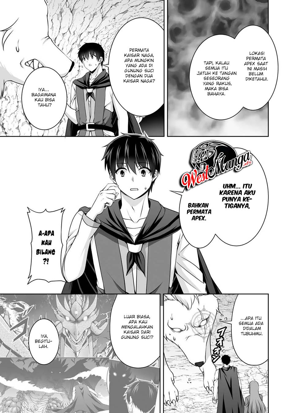 Kami no Techigai de Shindara Zumi de Isekai ni Hourikomare Mashita Chapter 07 Bahasa Indonesia