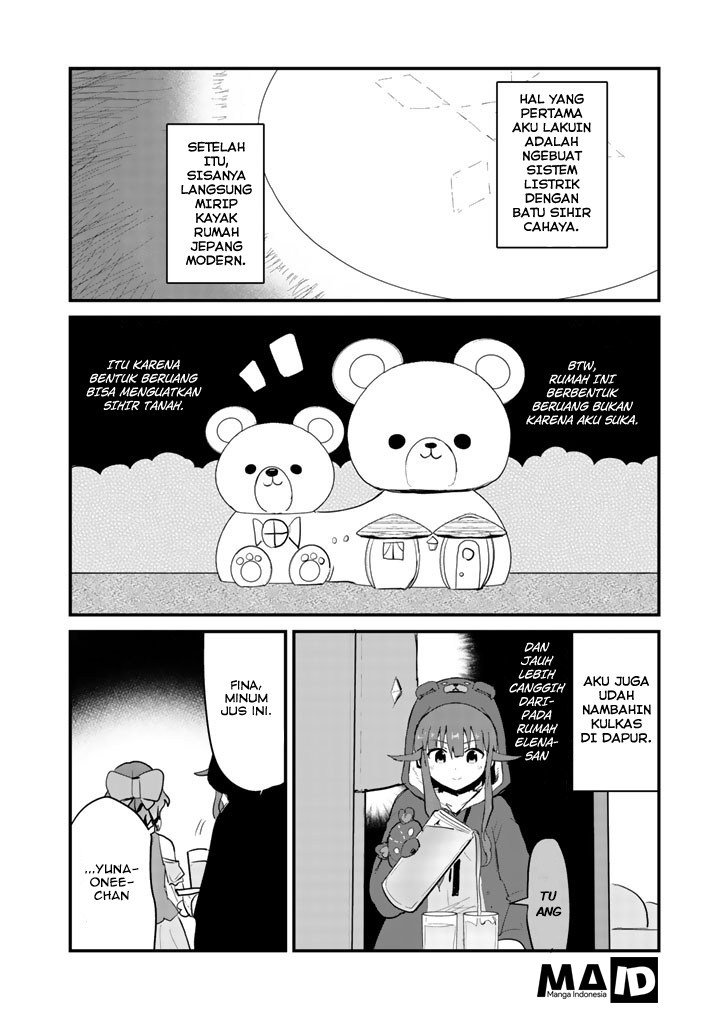 Kuma Kuma Kuma Bear Chapter 17 Bahasa Indonesia