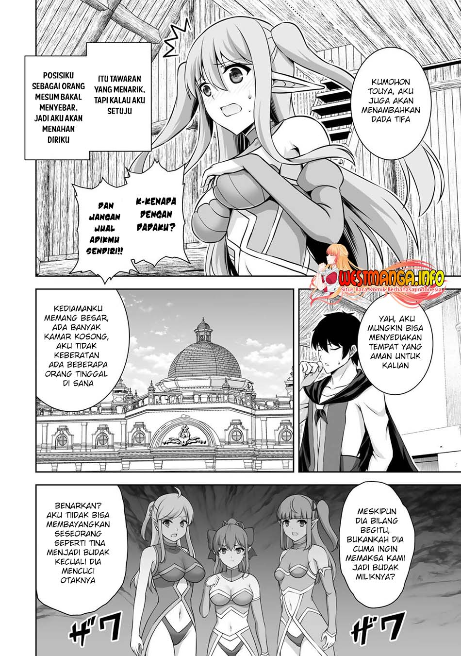 Kami no Techigai de Shindara Zumi de Isekai ni Hourikomare Mashita Chapter 15 Bahasa Indonesia