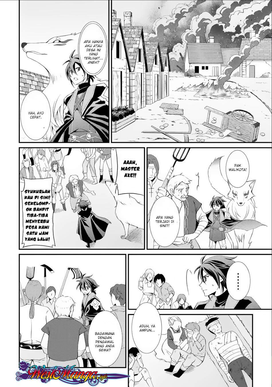 Shikkoku Tsukai no Saikyou Yuusha Nakama Zenin ni Uragirareta node Saikyou no Mamono to Kumimasu Chapter 03.1 Bahasa Indonesia