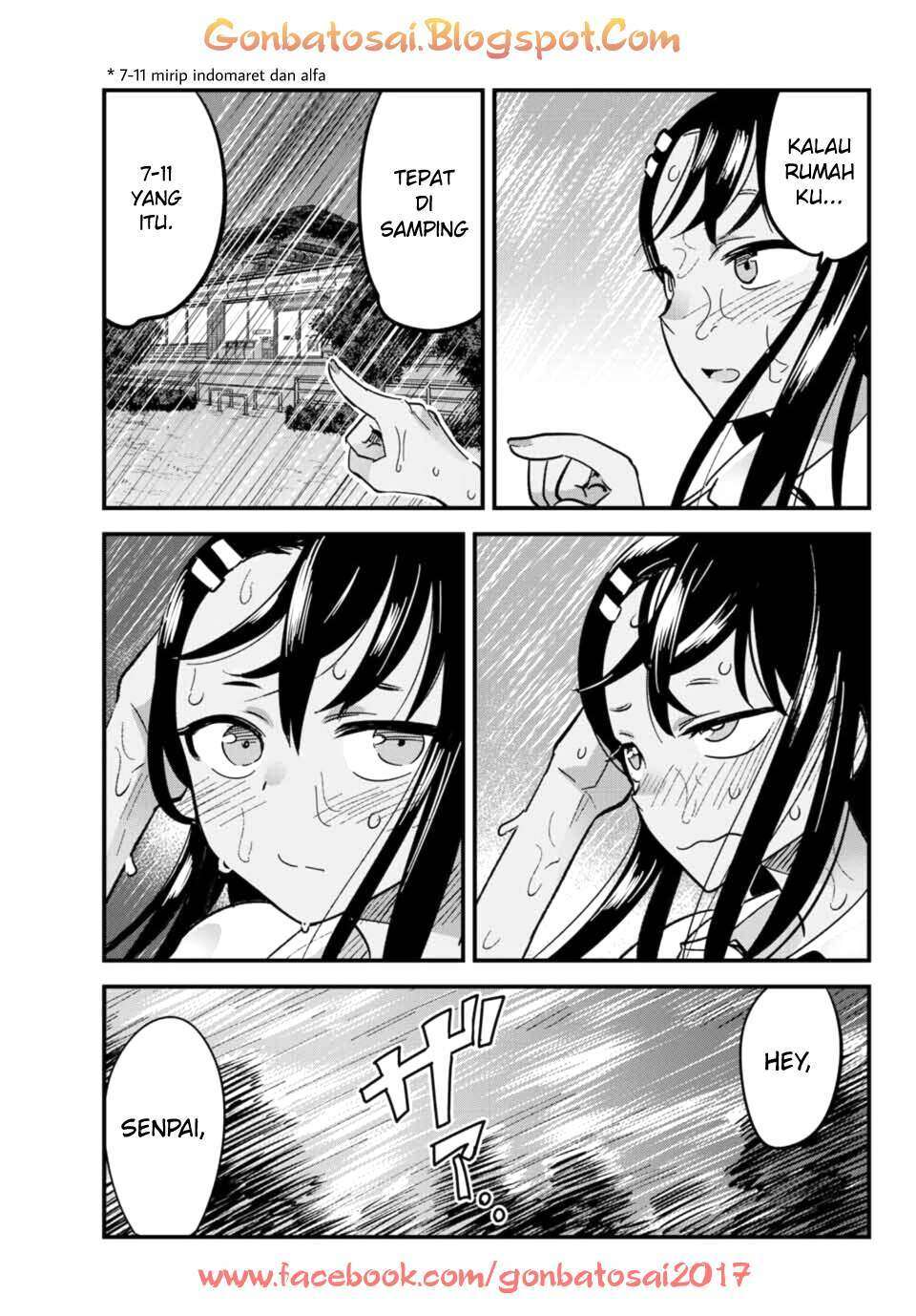 Ijiranaide, Nagatoro-san Chapter 17 Bahasa Indonesia