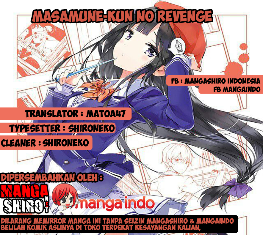 Masamune-kun no Revenge Chapter 33 Bahasa Indonesia