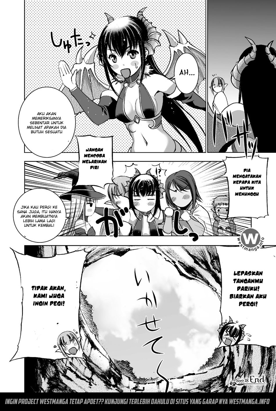 Maou no Hajimekata Chapter 18 Bahasa Indonesia