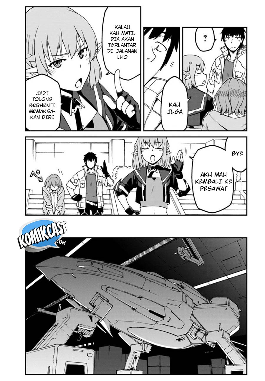 Mezametara Saikyou Soubi to Uchuusen Mochi datta no de, Ikkodate Mezashite Youhei to shite Jiyuu ni Ikitai Chapter 04 Bahasa Indonesia