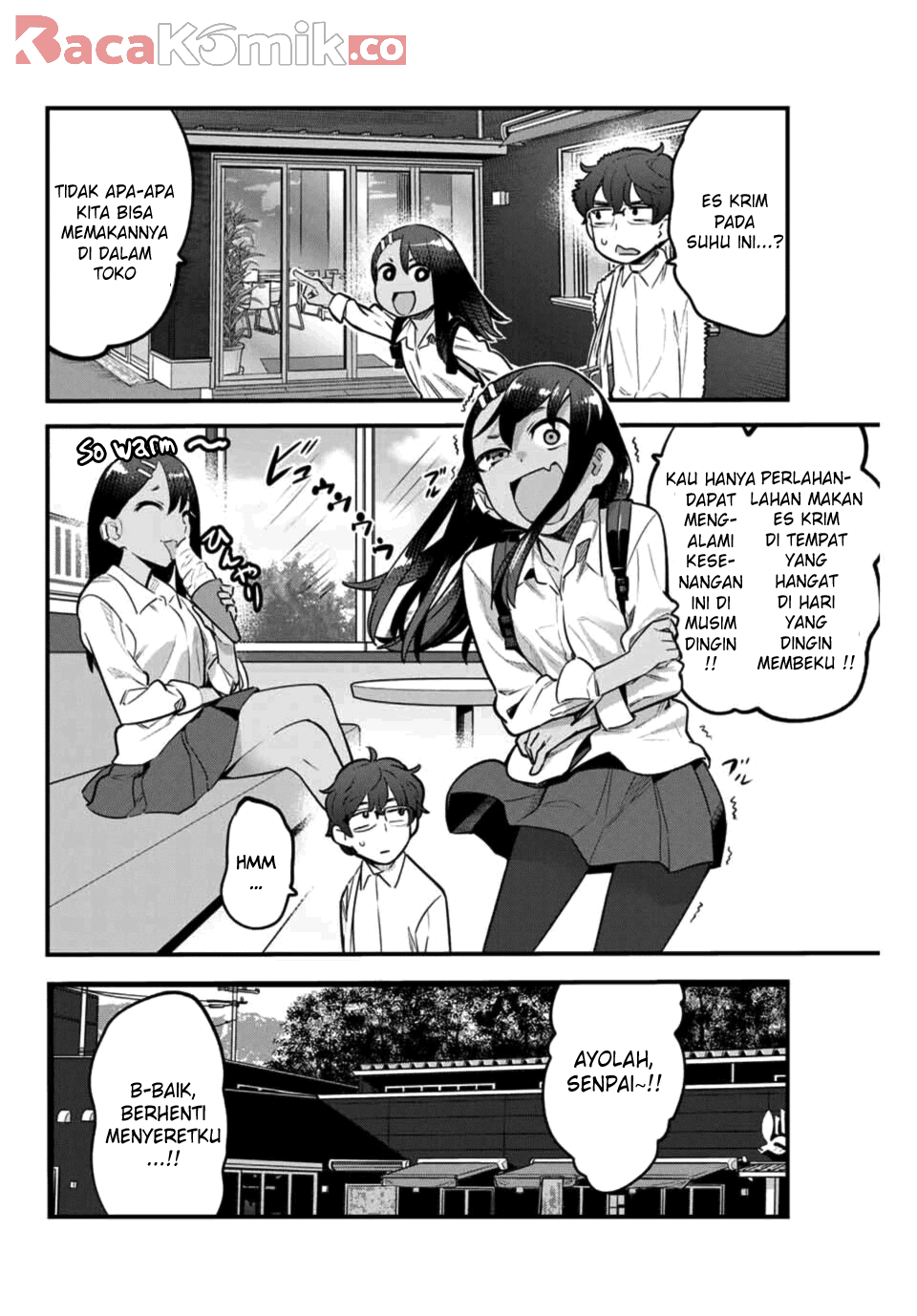 Ijiranaide, Nagatoro-san Chapter 55 Bahasa Indonesia