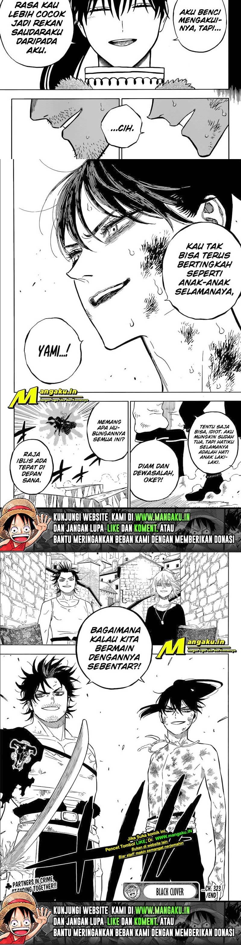 Black Clover Chapter 323 Bahasa Indonesia