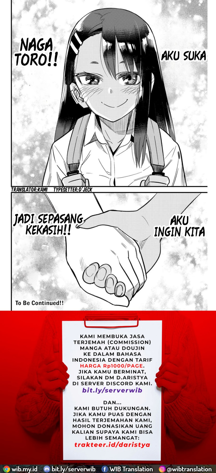 Ijiranaide, Nagatoro-san Chapter 107 Bahasa Indonesia