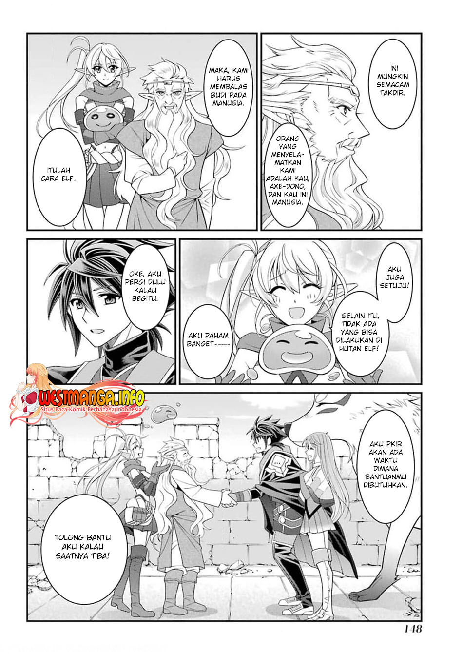 Shikkoku Tsukai no Saikyou Yuusha Nakama Zenin ni Uragirareta node Saikyou no Mamono to Kumimasu Chapter 36 Bahasa Indonesia