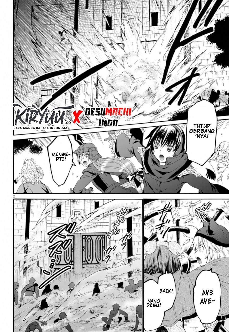 Death March kara Hajimaru Isekai Kyousoukyoku Chapter 61 Bahasa Indonesia