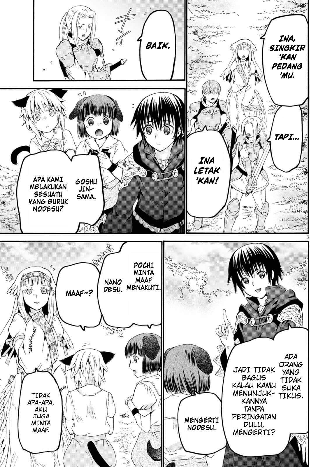 Death March kara Hajimaru Isekai Kyousoukyoku Chapter 68 Bahasa Indonesia