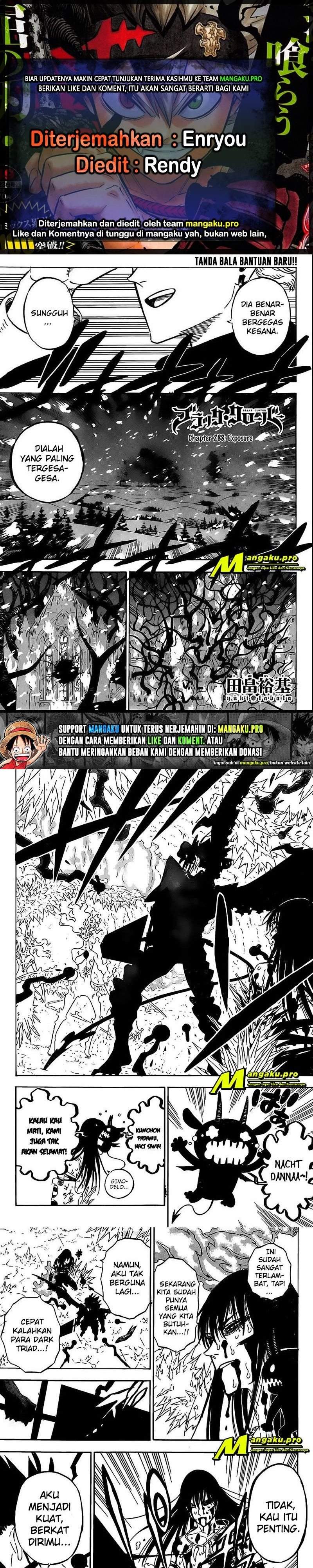Black Clover Chapter 288 Bahasa Indonesia