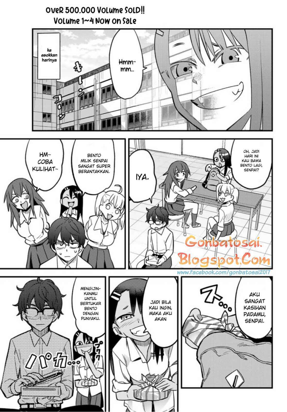 Ijiranaide, Nagatoro-san Chapter 33 Bahasa Indonesia