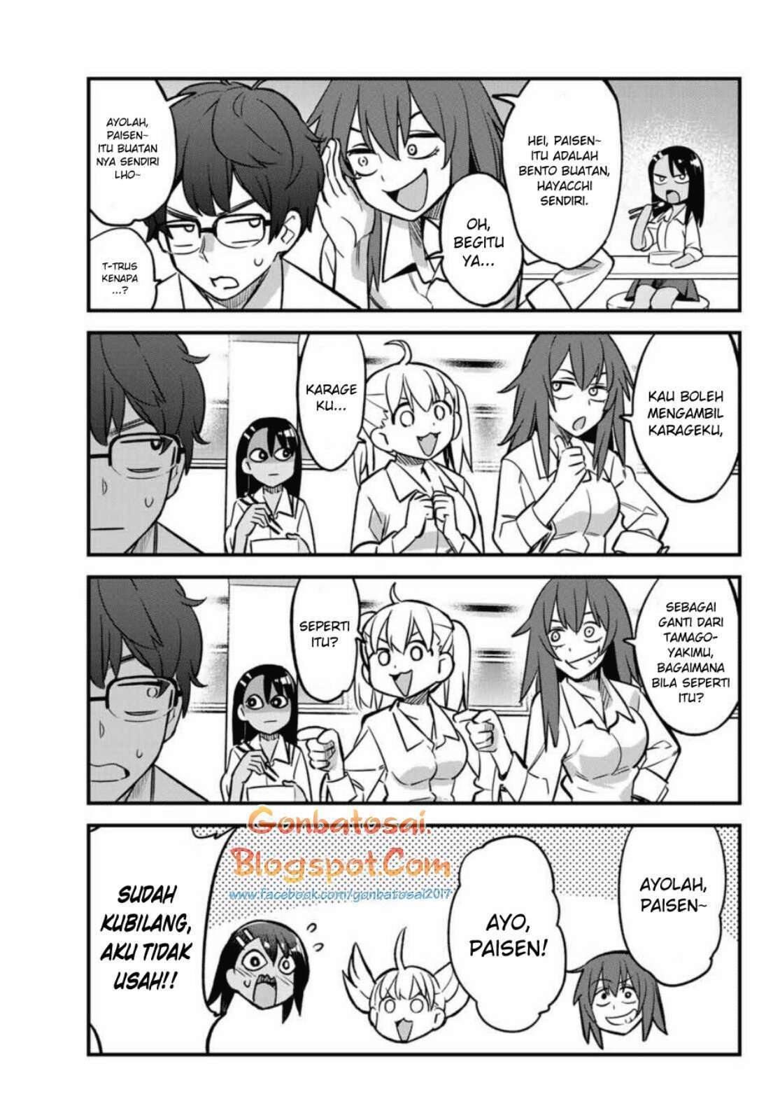 Ijiranaide, Nagatoro-san Chapter 33 Bahasa Indonesia