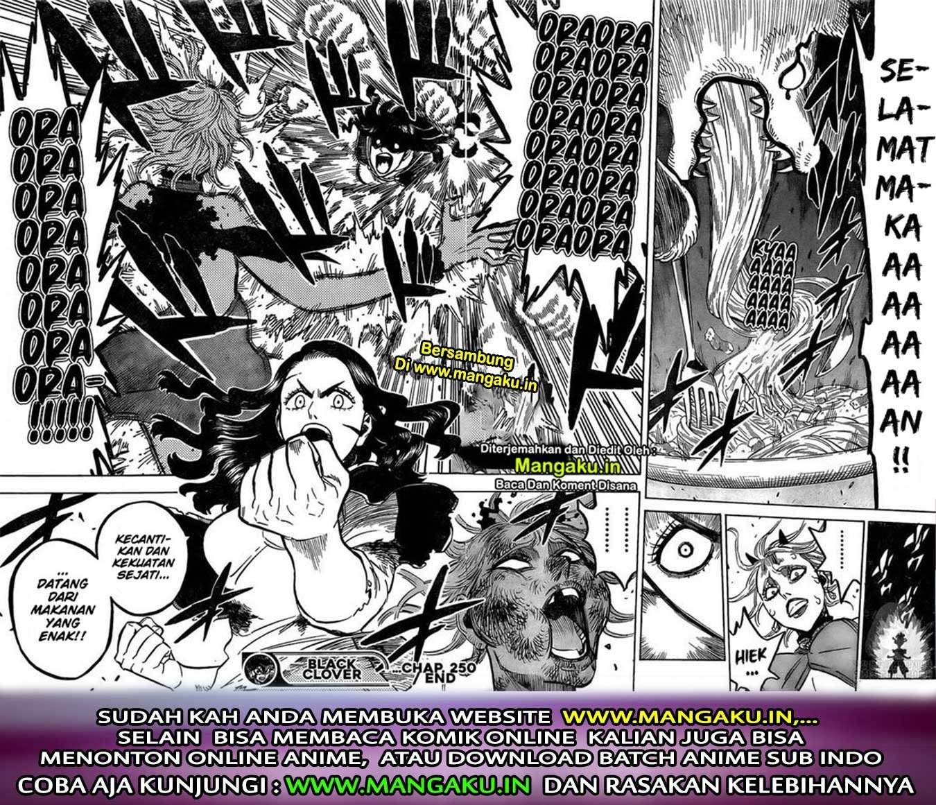 Black Clover Chapter 250 Bahasa Indonesia