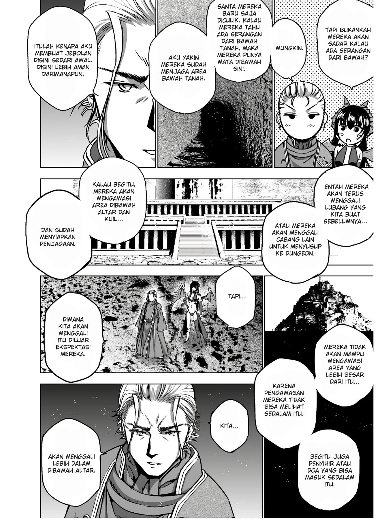 Maou no Hajimekata Chapter 48 Bahasa Indonesia