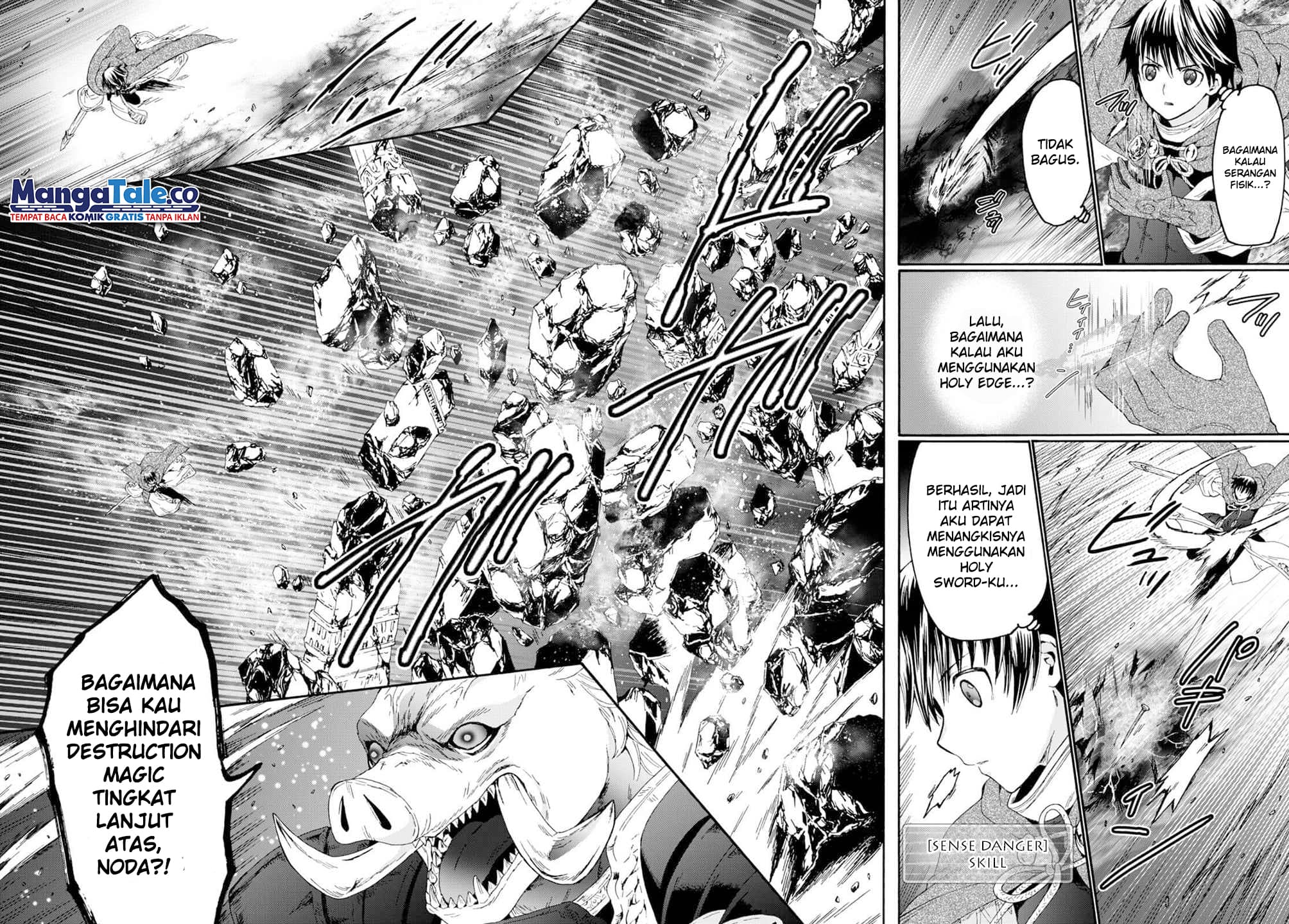 Death March kara Hajimaru Isekai Kyousoukyoku Chapter 90 Bahasa Indonesia