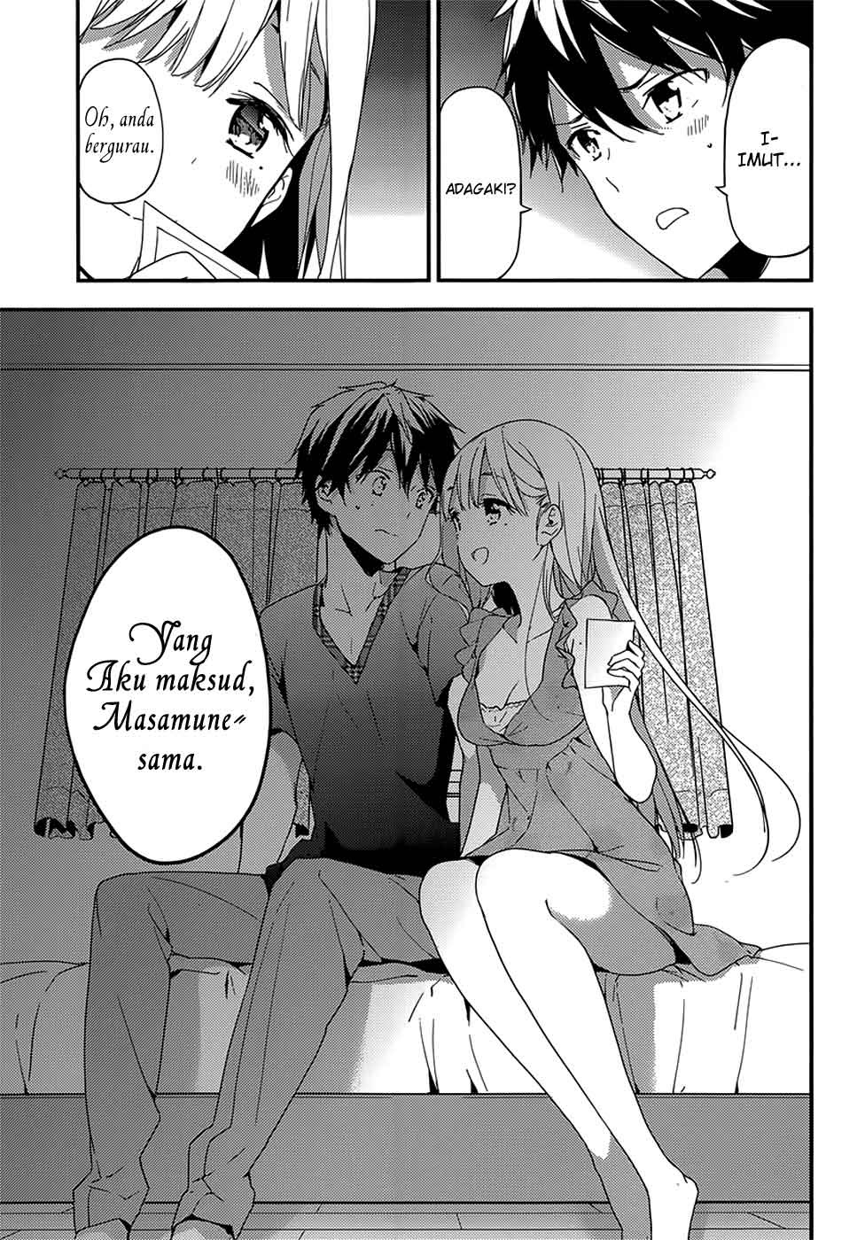 Masamune-kun no Revenge Chapter 16 Bahasa Indonesia