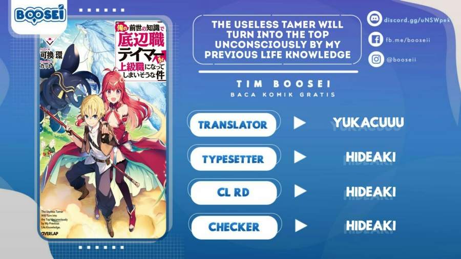 Ore No Zense No Chishiki De Teihengyo Tamer Ga Joukyugyo Ni Natte Shimaisou Na Ken Ni Tsuite Chapter 10 Bahasa Indonesia