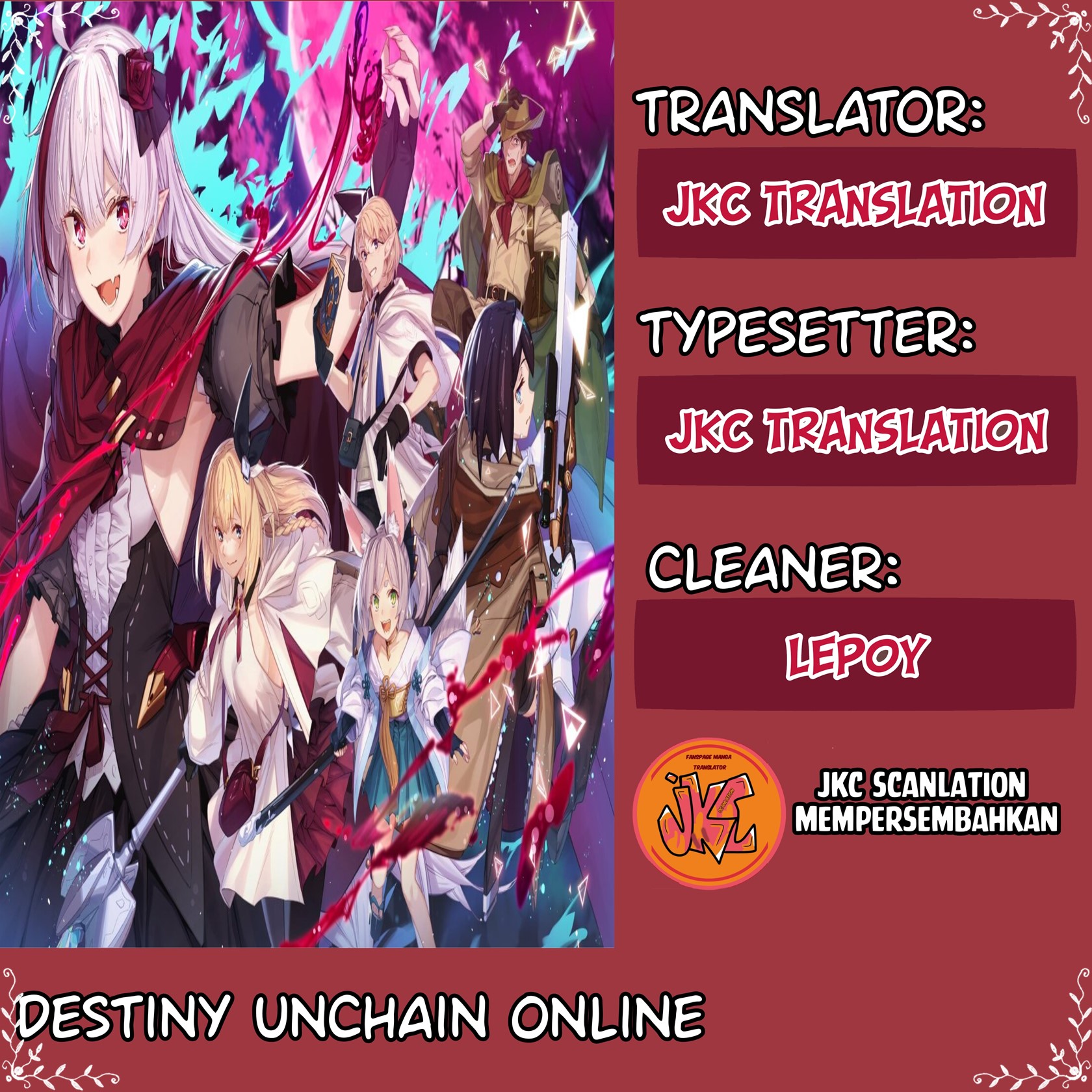 Destiny Unchain Online Chapter 10 Bahasa Indonesia