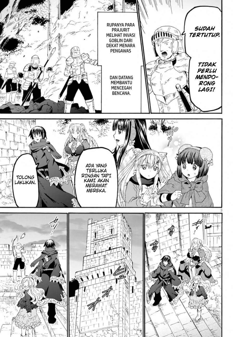 Death March kara Hajimaru Isekai Kyousoukyoku Chapter 61 Bahasa Indonesia