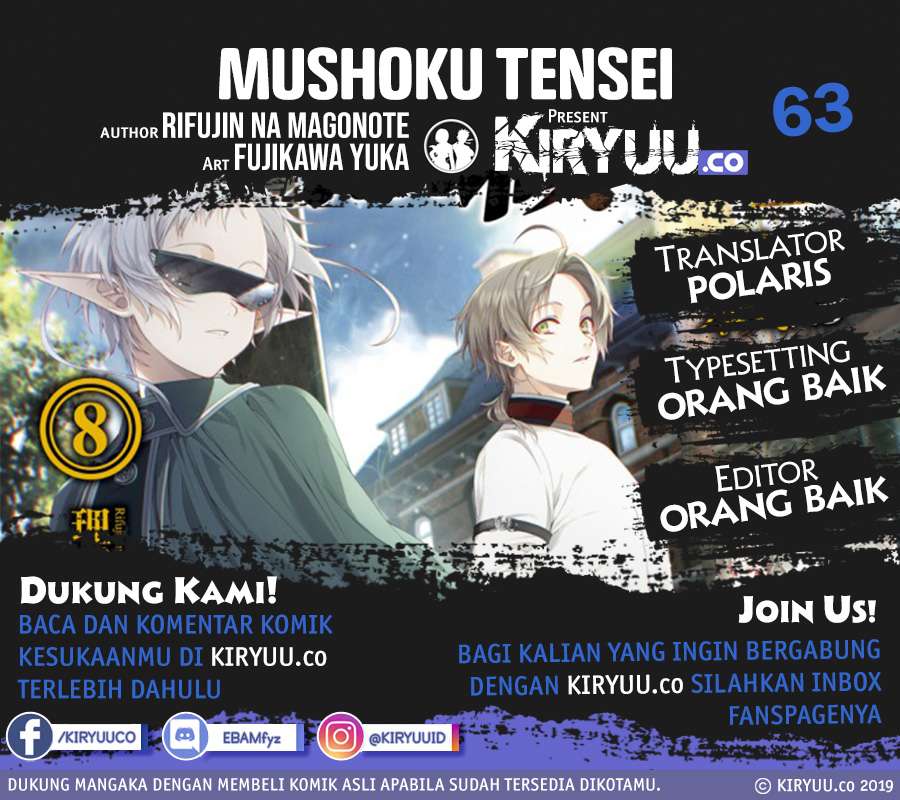 Mushoku Tensei – Isekai Ittara Honki Dasu Chapter 63 Bahasa Indonesia