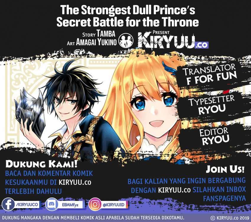 The Strongest Dull Prince’s Secret Battle for the Throne Chapter 13.1 Bahasa Indonesia