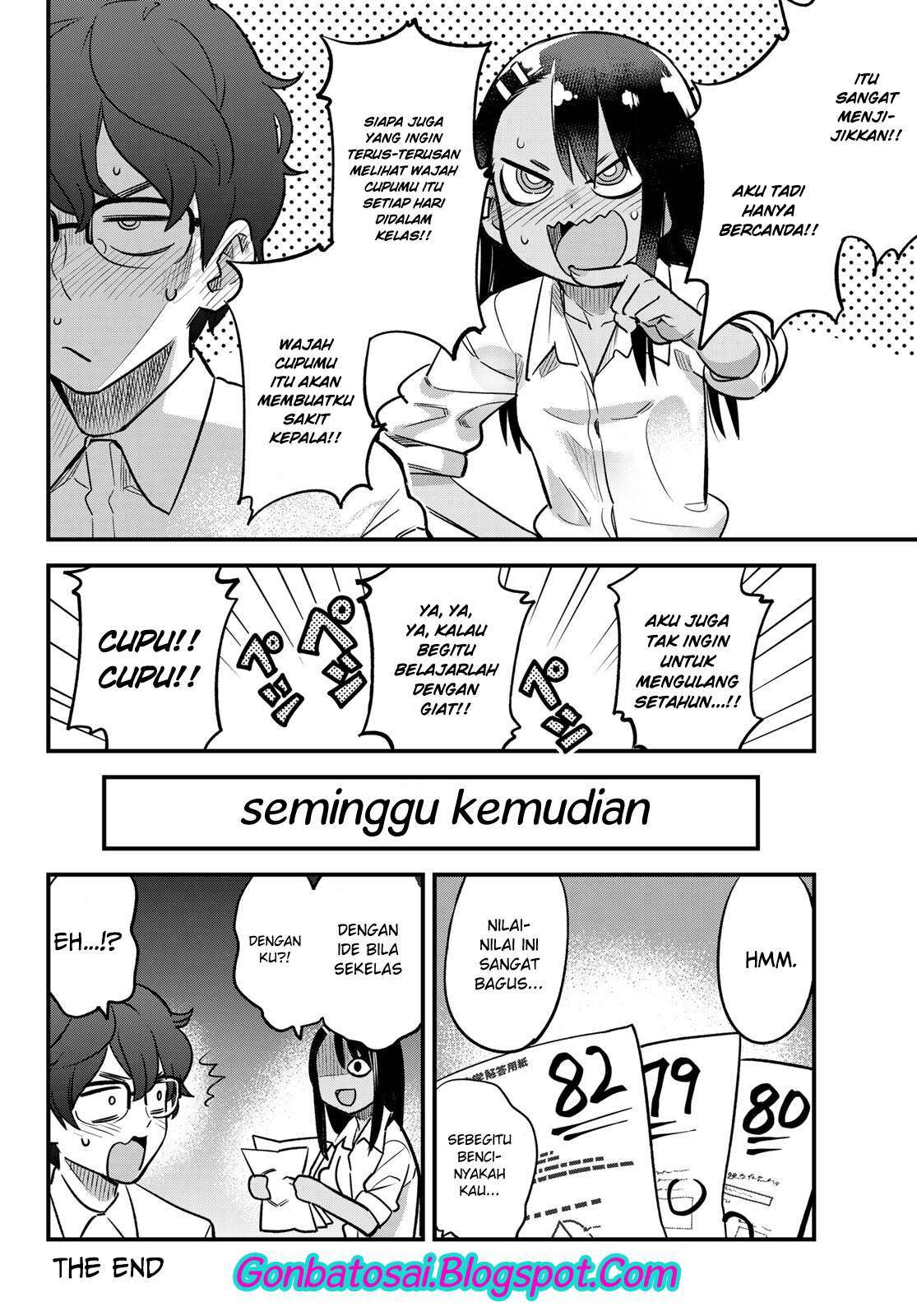 Ijiranaide, Nagatoro-san Chapter 34.5 Bahasa Indonesia