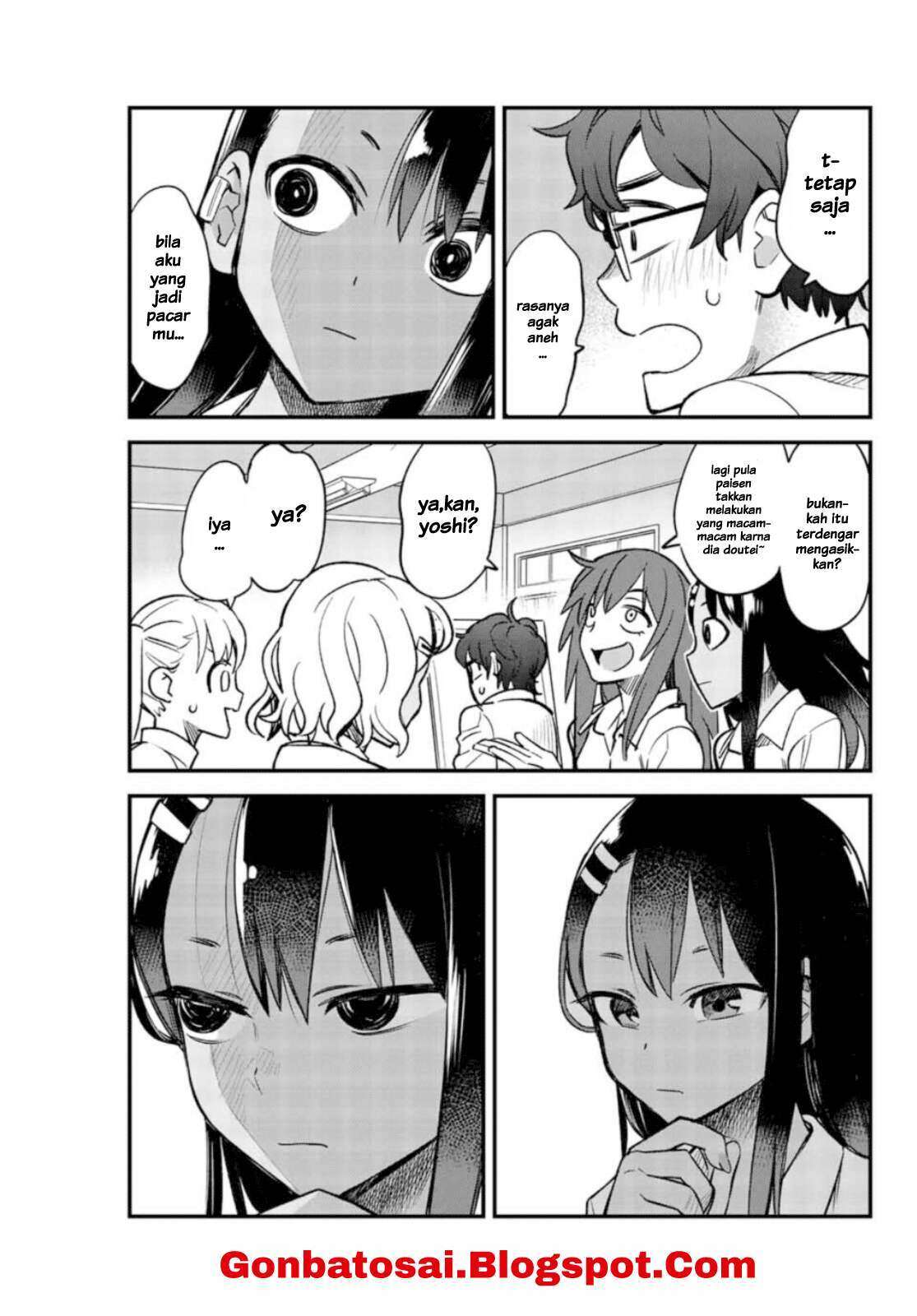 Ijiranaide, Nagatoro-san Chapter 34 Bahasa Indonesia