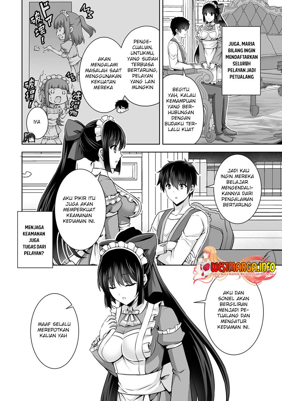 Kami no Techigai de Shindara Zumi de Isekai ni Hourikomare Mashita Chapter 15 Bahasa Indonesia