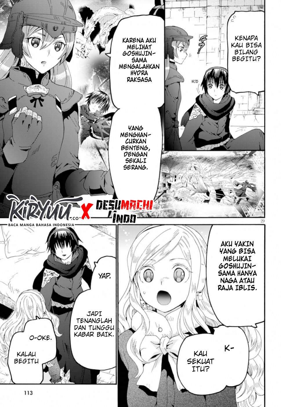 Death March kara Hajimaru Isekai Kyousoukyoku Chapter 61 Bahasa Indonesia