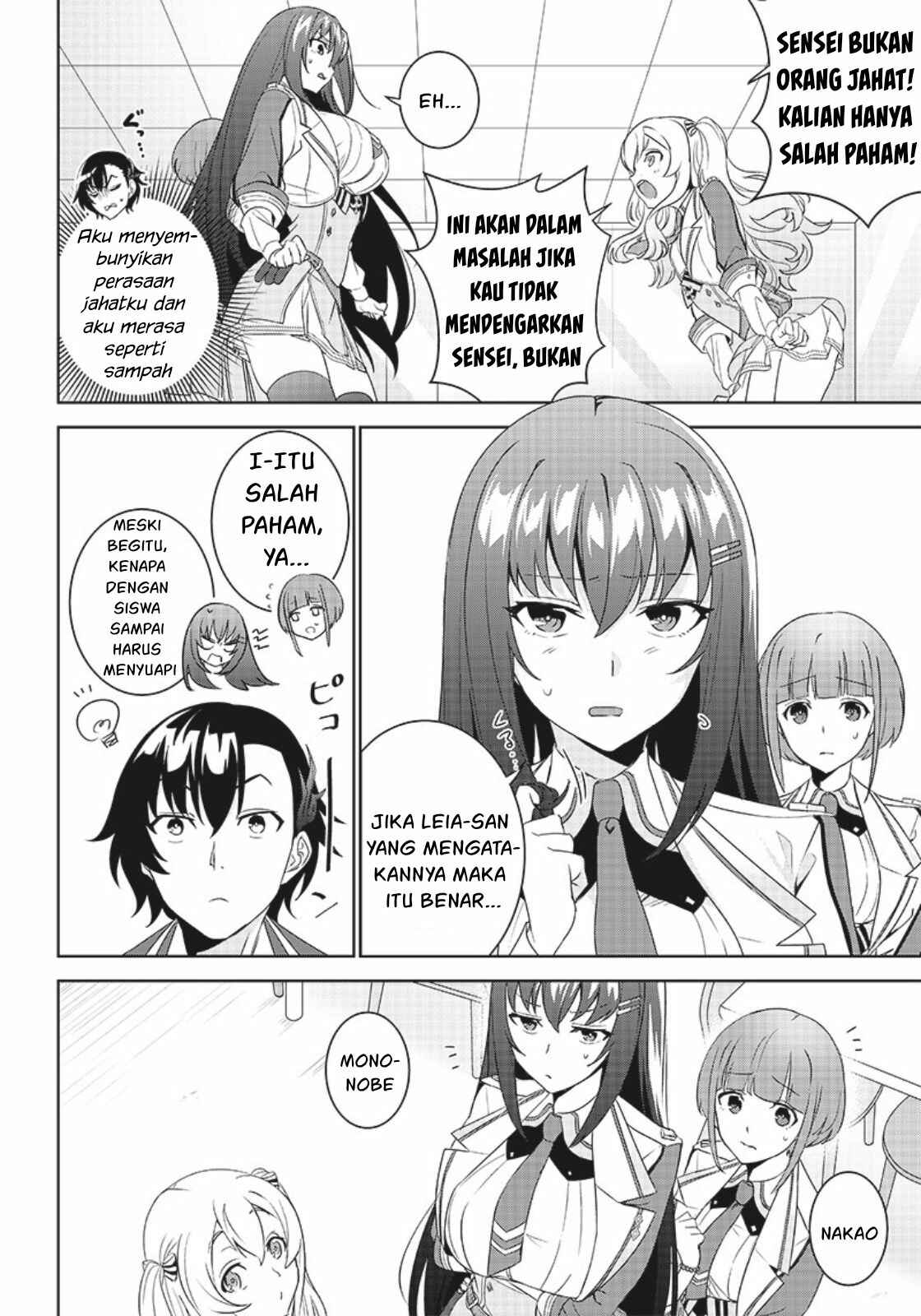 Matei Kyoushi to Juuzoku Shoujo no Haitoku Keiyaku Chapter 02.1 Bahasa Indonesia