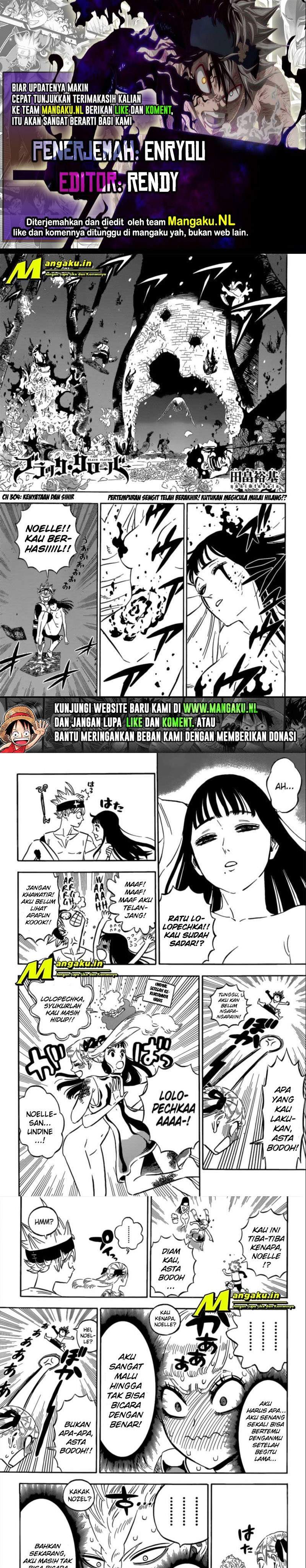 Black Clover Chapter 304 Bahasa Indonesia