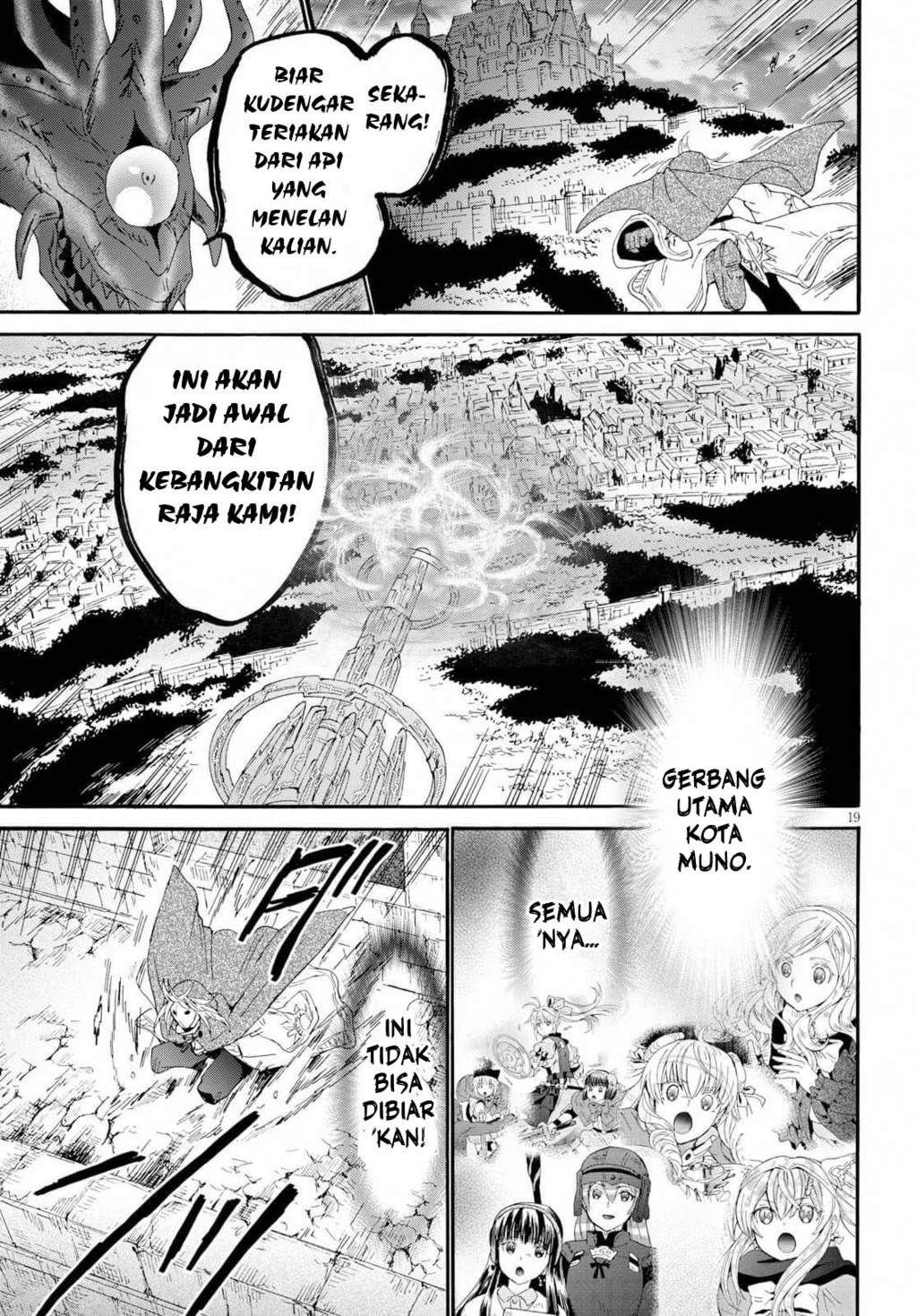 Death March kara Hajimaru Isekai Kyousoukyoku Chapter 63 Bahasa Indonesia