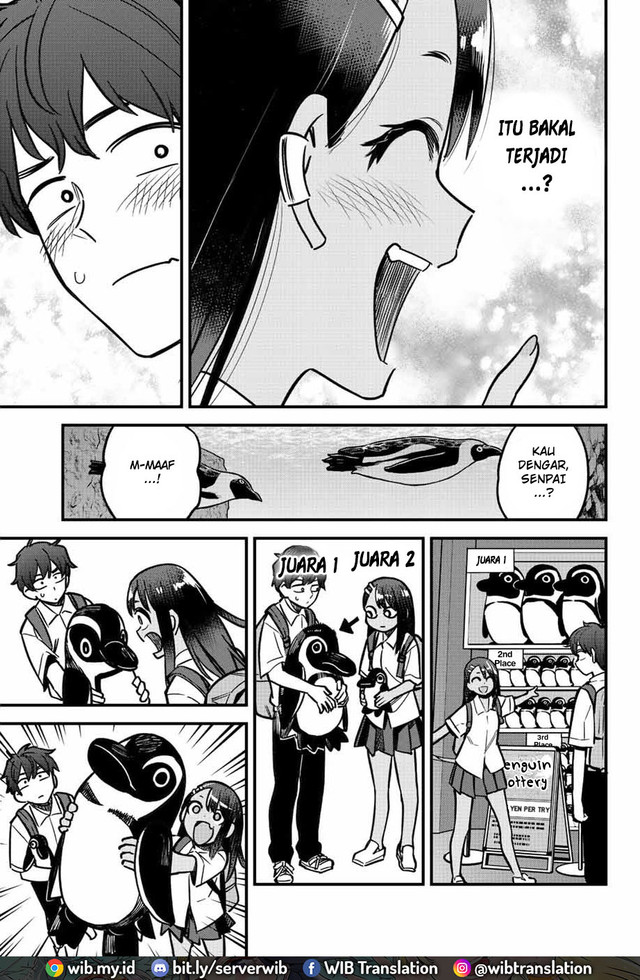 Ijiranaide, Nagatoro-san Chapter 105 Bahasa Indonesia