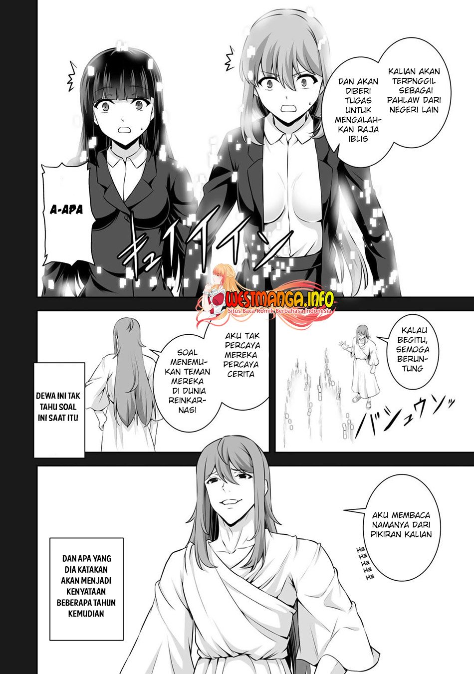 Kami no Techigai de Shindara Zumi de Isekai ni Hourikomare Mashita Chapter 15 Bahasa Indonesia