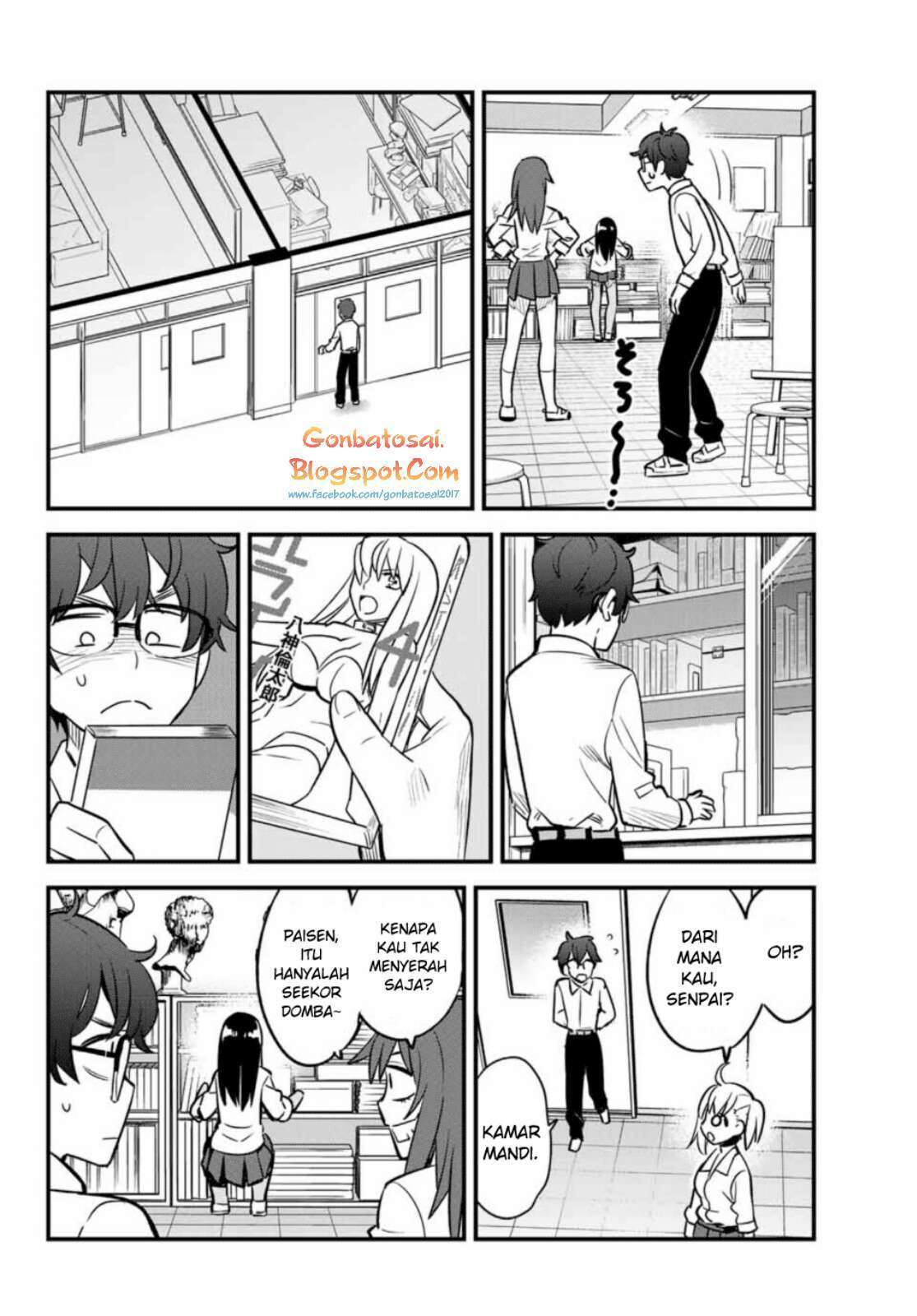 Ijiranaide, Nagatoro-san Chapter 32 Bahasa Indonesia