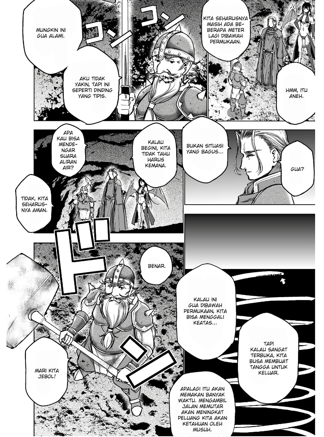 Maou no Hajimekata Chapter 48 Bahasa Indonesia