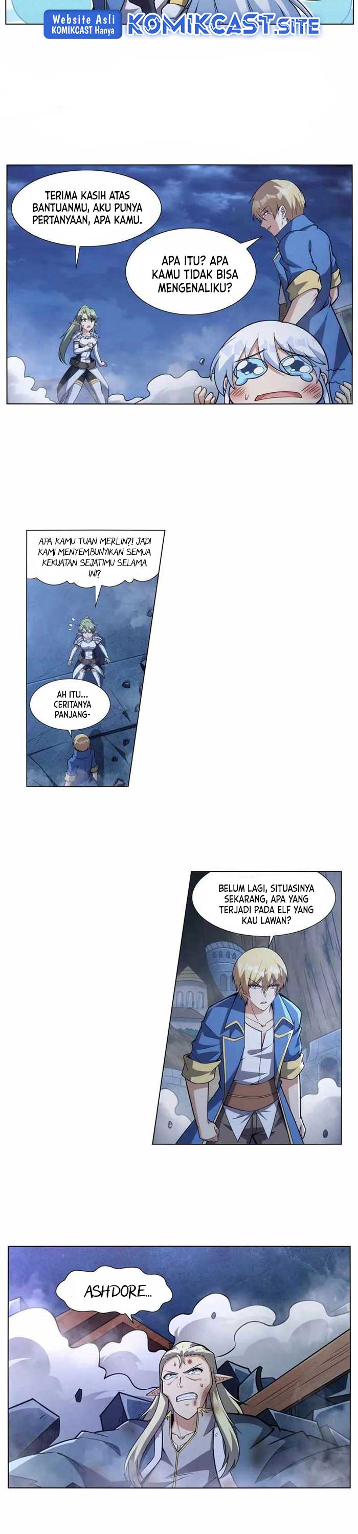 The Demon King Who Lost His Job Chapter 335 Bahasa Indonesia