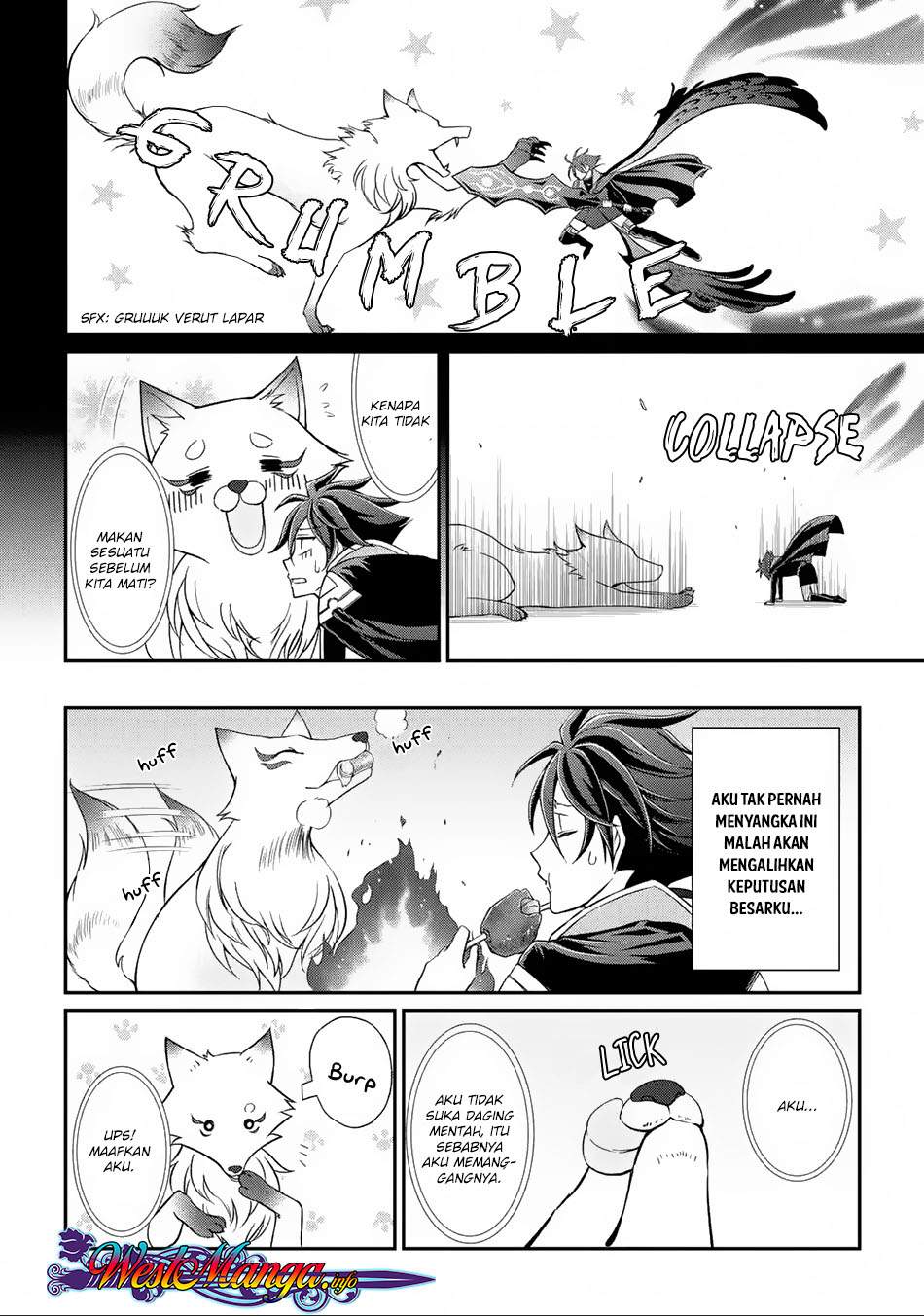 Shikkoku Tsukai no Saikyou Yuusha Nakama Zenin ni Uragirareta node Saikyou no Mamono to Kumimasu Chapter 02.2 Bahasa Indonesia