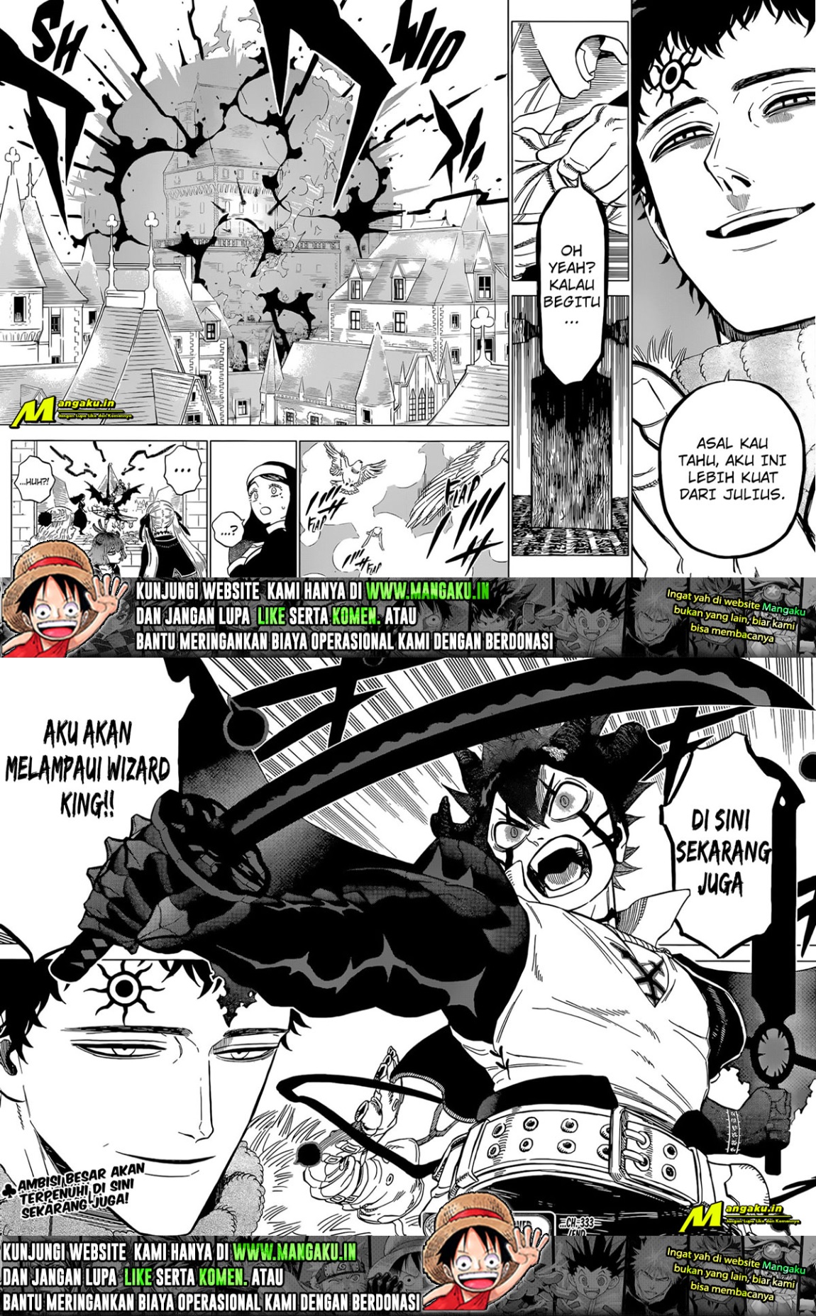 Black Clover Chapter 333 Bahasa Indonesia