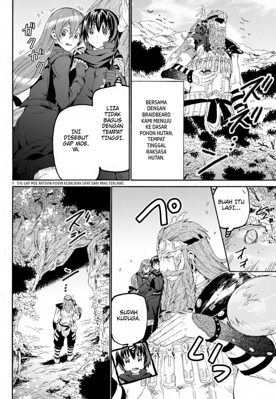 Death March kara Hajimaru Isekai Kyousoukyoku Chapter 56 Bahasa Indonesia