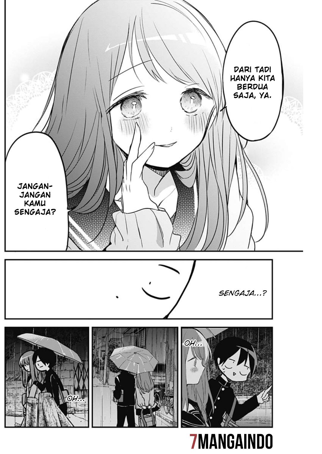 Kubo-san wa Boku (Mobu) wo Yurusanai Chapter 23 Bahasa Indonesia