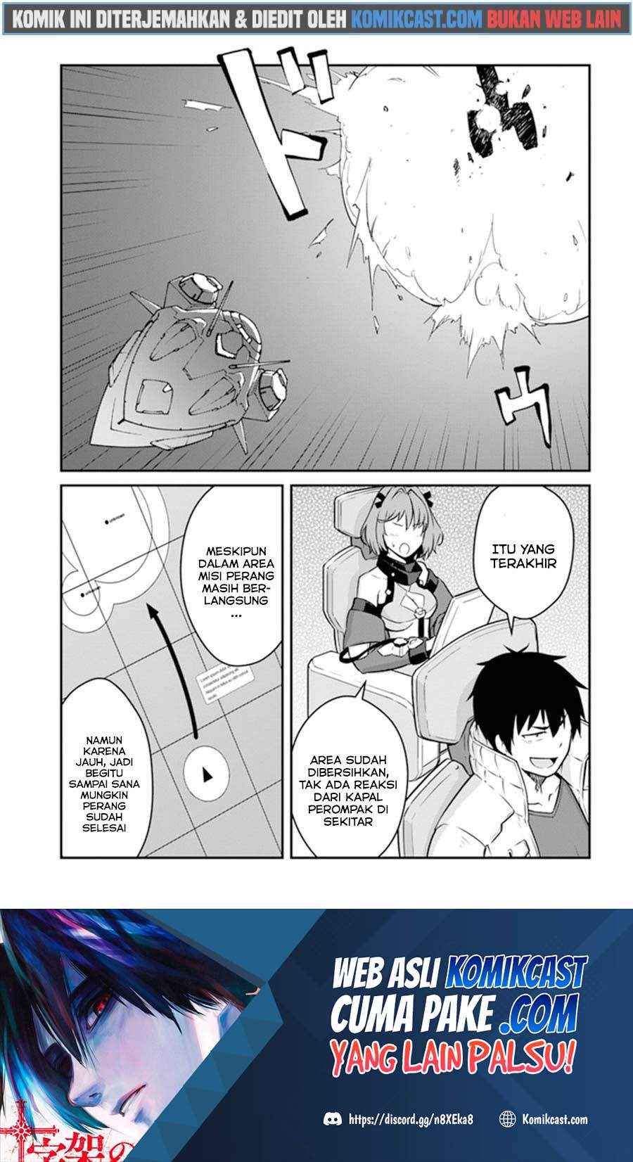 Mezametara Saikyou Soubi to Uchuusen Mochi datta no de, Ikkodate Mezashite Youhei to shite Jiyuu ni Ikitai Chapter 18.2 Bahasa Indonesia