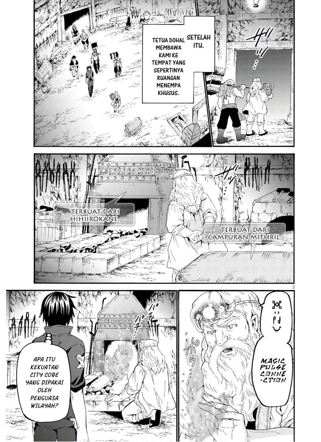 Death March kara Hajimaru Isekai Kyousoukyoku Chapter 72 Bahasa Indonesia