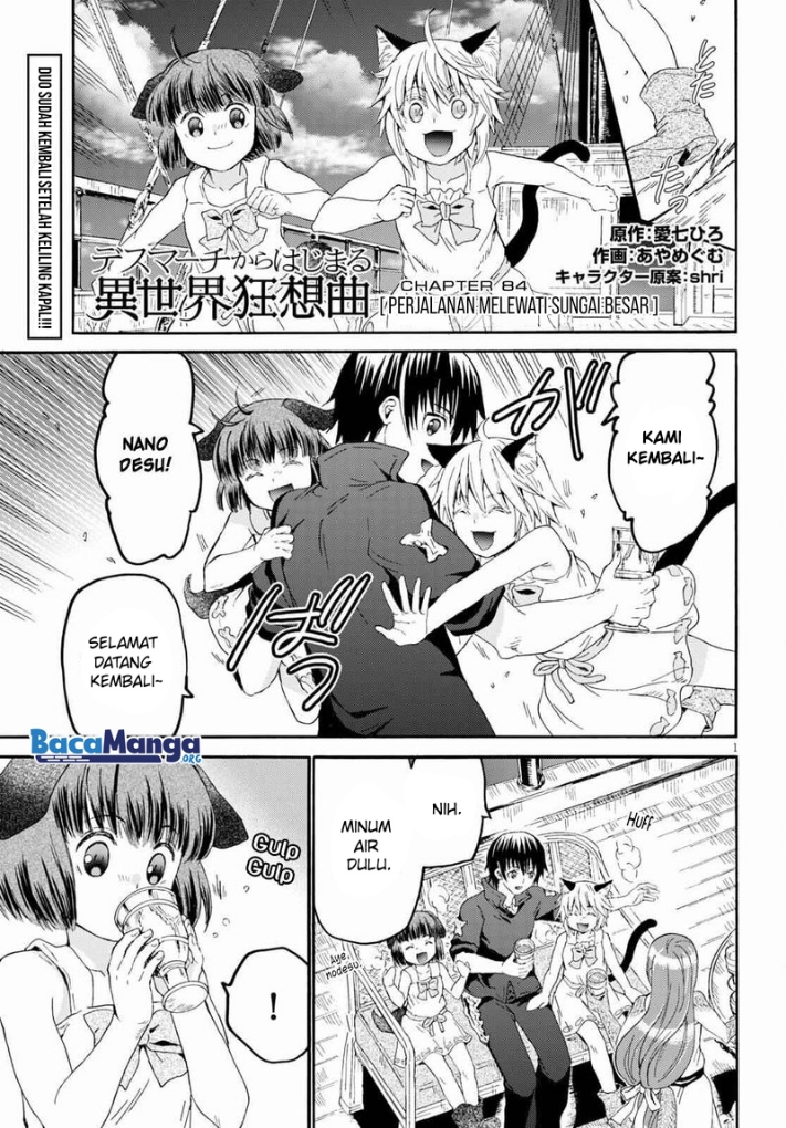 Death March kara Hajimaru Isekai Kyousoukyoku Chapter 84 Bahasa Indonesia